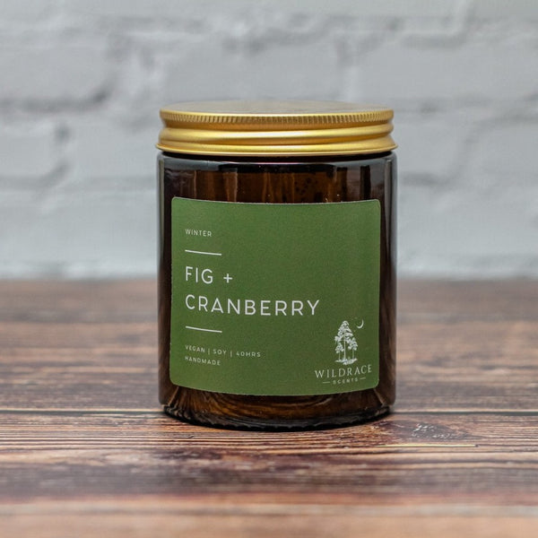 WILDRACE CANDLE | FIG & CRANBERRY