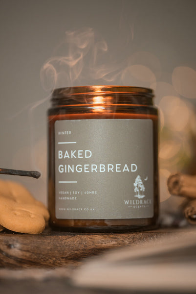 WILDRACE CANDLE | BAKED GINGERBREAD