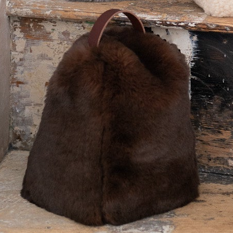 DOORSTOP FUR CHOCOLATE The Trading Company