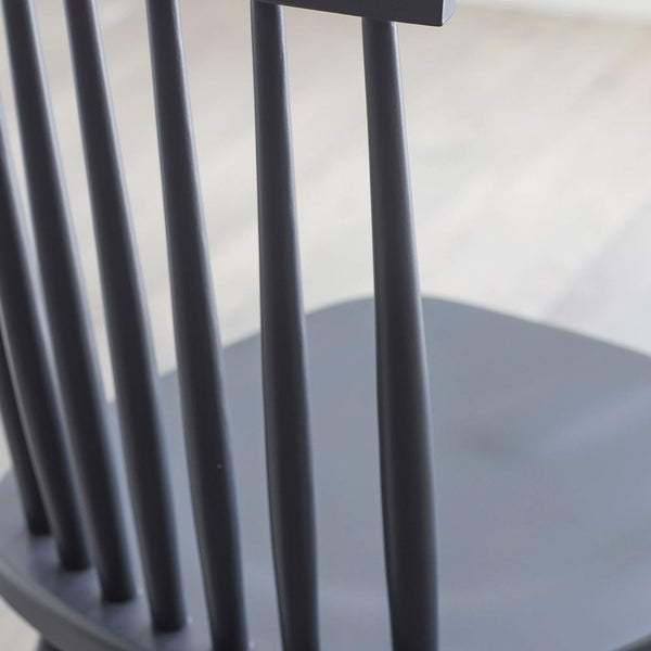 SPINDLE DINING CHAIR | CARBON | PAIR