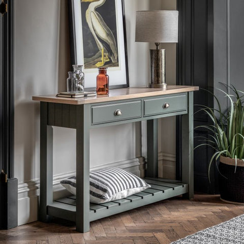 CHAGFORD | CONSOLE TABLE | MOSS GREEN
