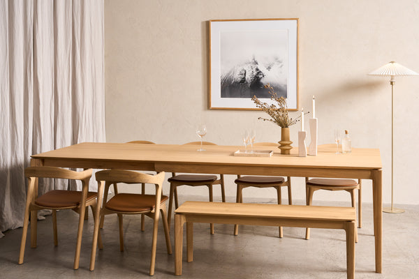 OSLO | BLOK DINING TABLE | EXTENDING