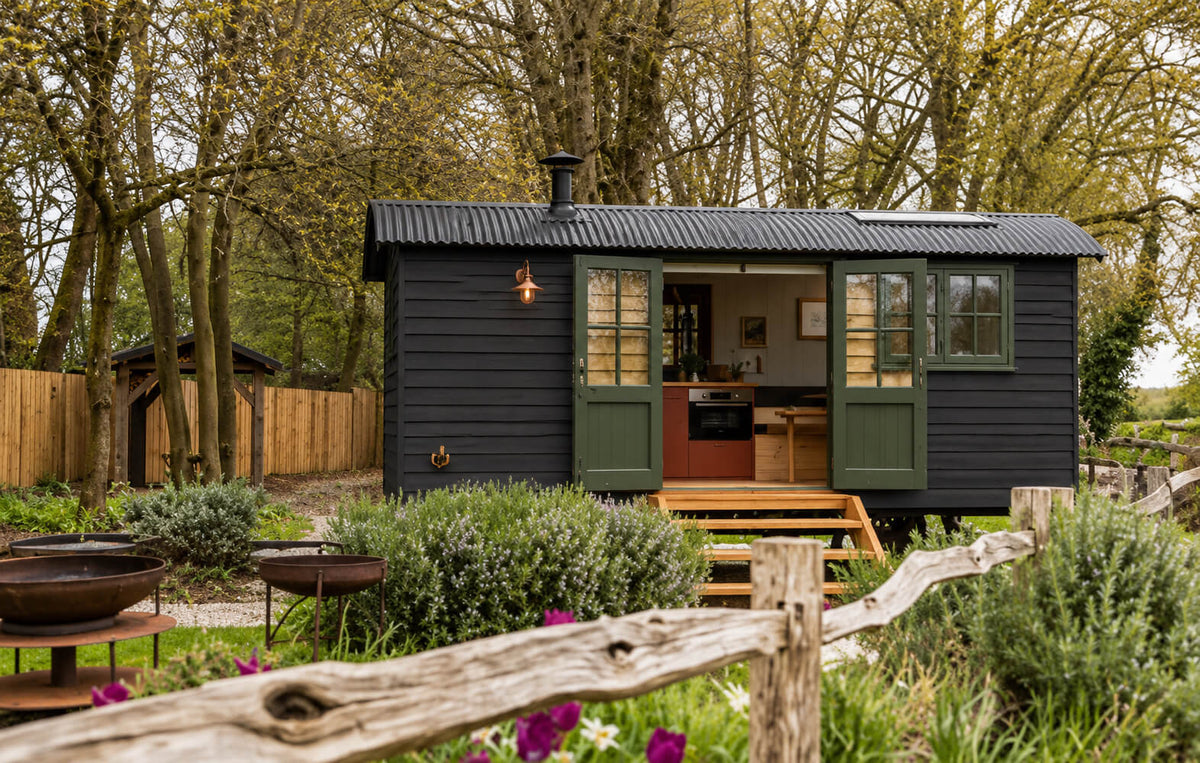 Salcombe Trading and Blackdown Shepards Hut Interior Design Collaboration