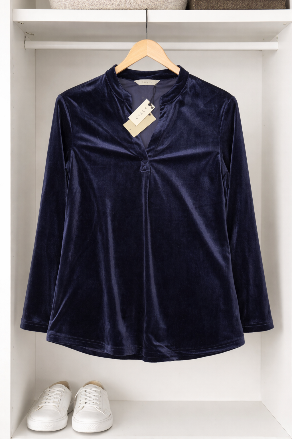 Josie Shirt by Chalk - Navy