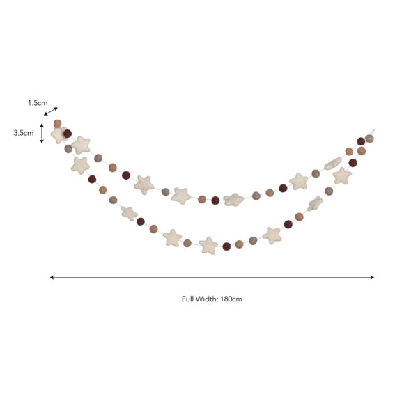 FELT | POM POM BERRY GARLAND