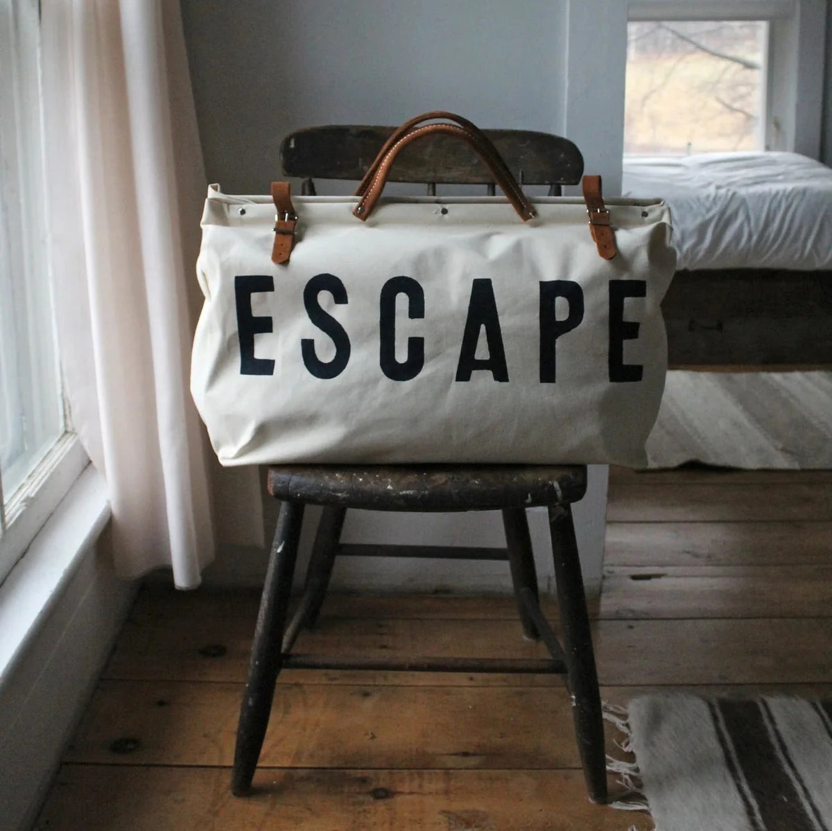 Escape - Holdall Bag - Natural Canvas