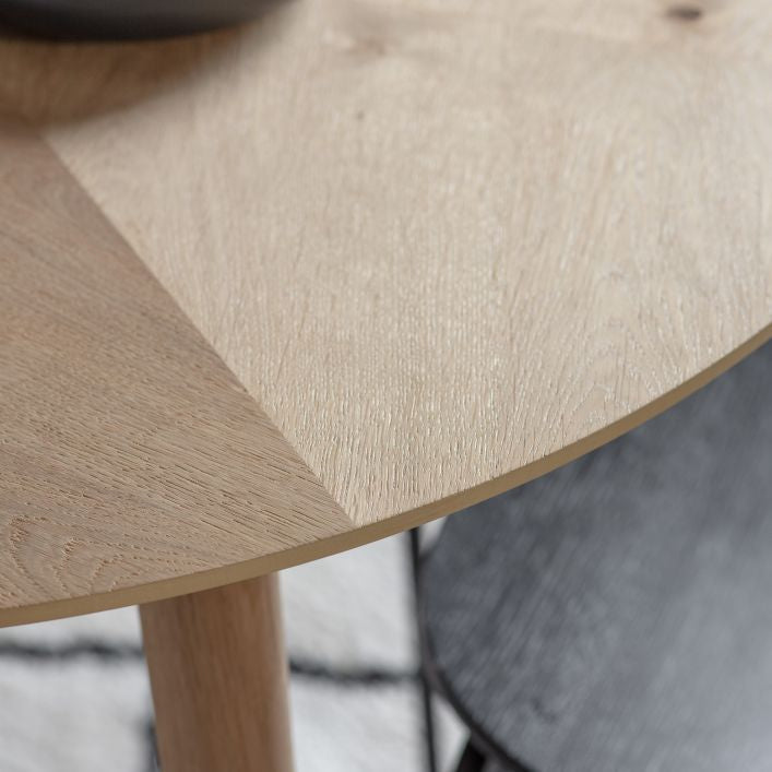 Herringbone - Round Dining Table