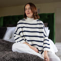 Vicki Jumper by Chalk - Navy Stripe