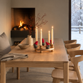 Danish Wooden Candle Ring - Nisse