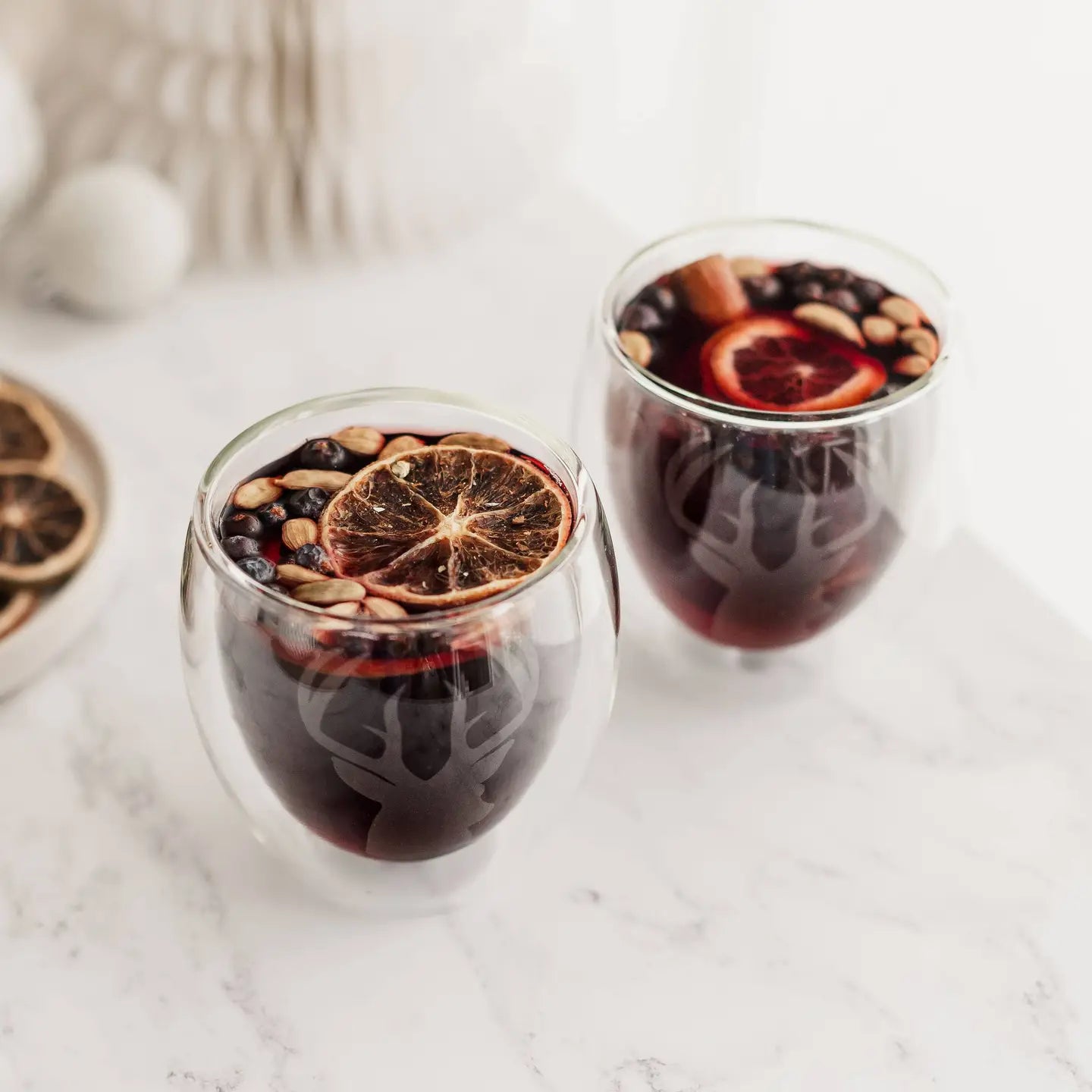 Glögg - Mulled Wine Glass - Pair