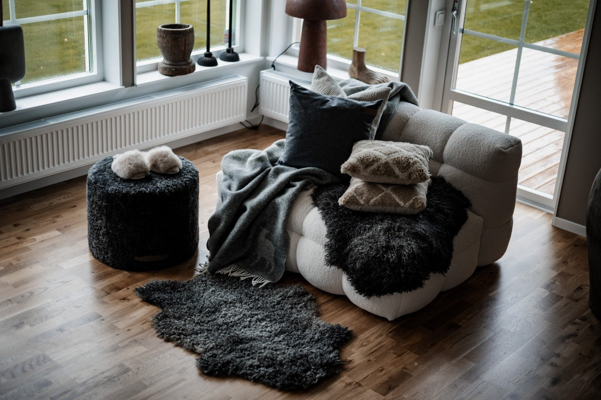 Sheepskin - Scarlett Cushion - Sand