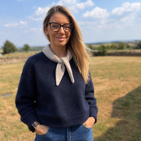 Megan Jumper by Chalk - Navy