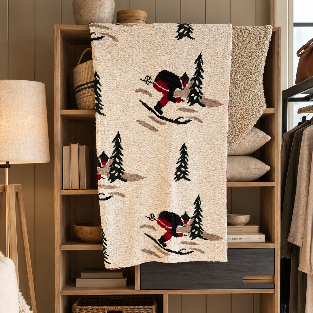 Vermont - Alpine Knitted Throw
