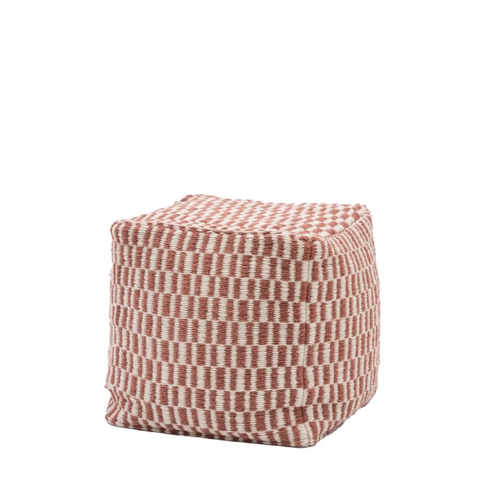 Woven Pouffe Stool - Nutmeg