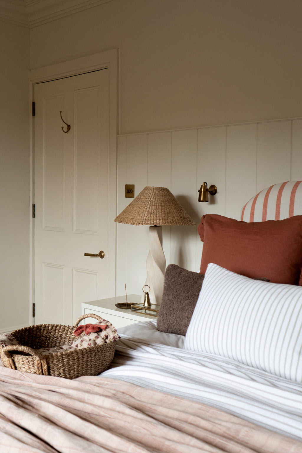 Carbis Bay - Giant Ruffle Cushion - Copper