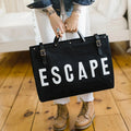 Escape - Holdall Bag - Black Canvas
