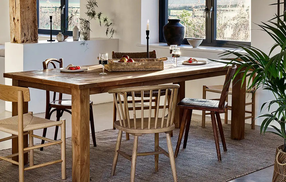 Carbis Bay - Curve - Elm Dining Chair