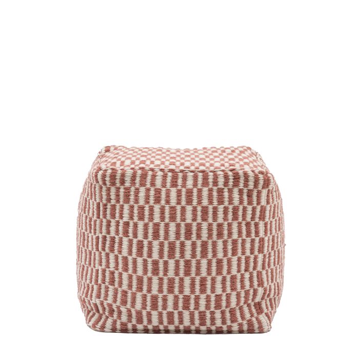 Woven Pouffe Stool - Nutmeg