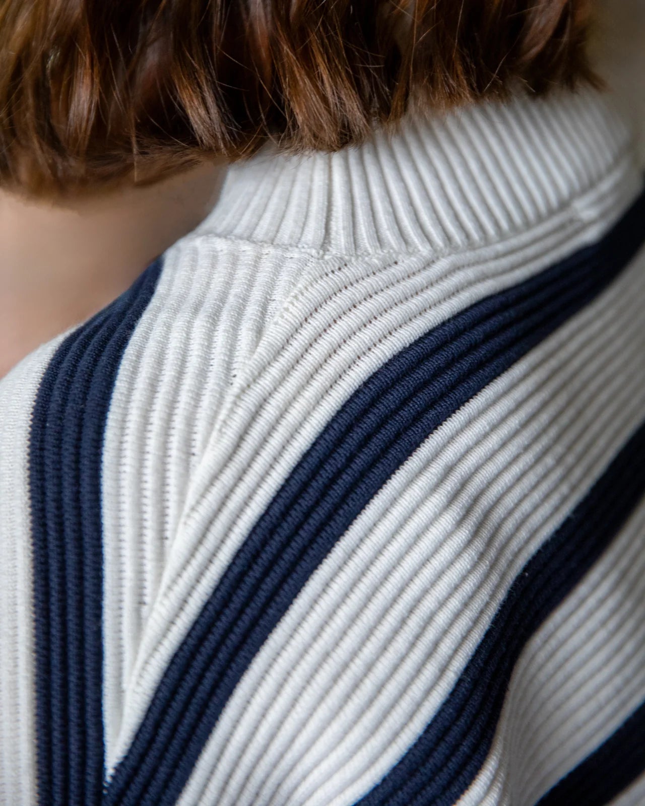 Vicki Jumper by Chalk - Navy Stripe
