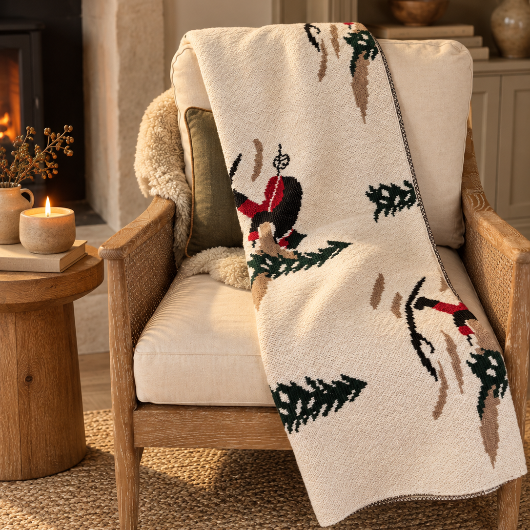 Vermont - Alpine Knitted Throw