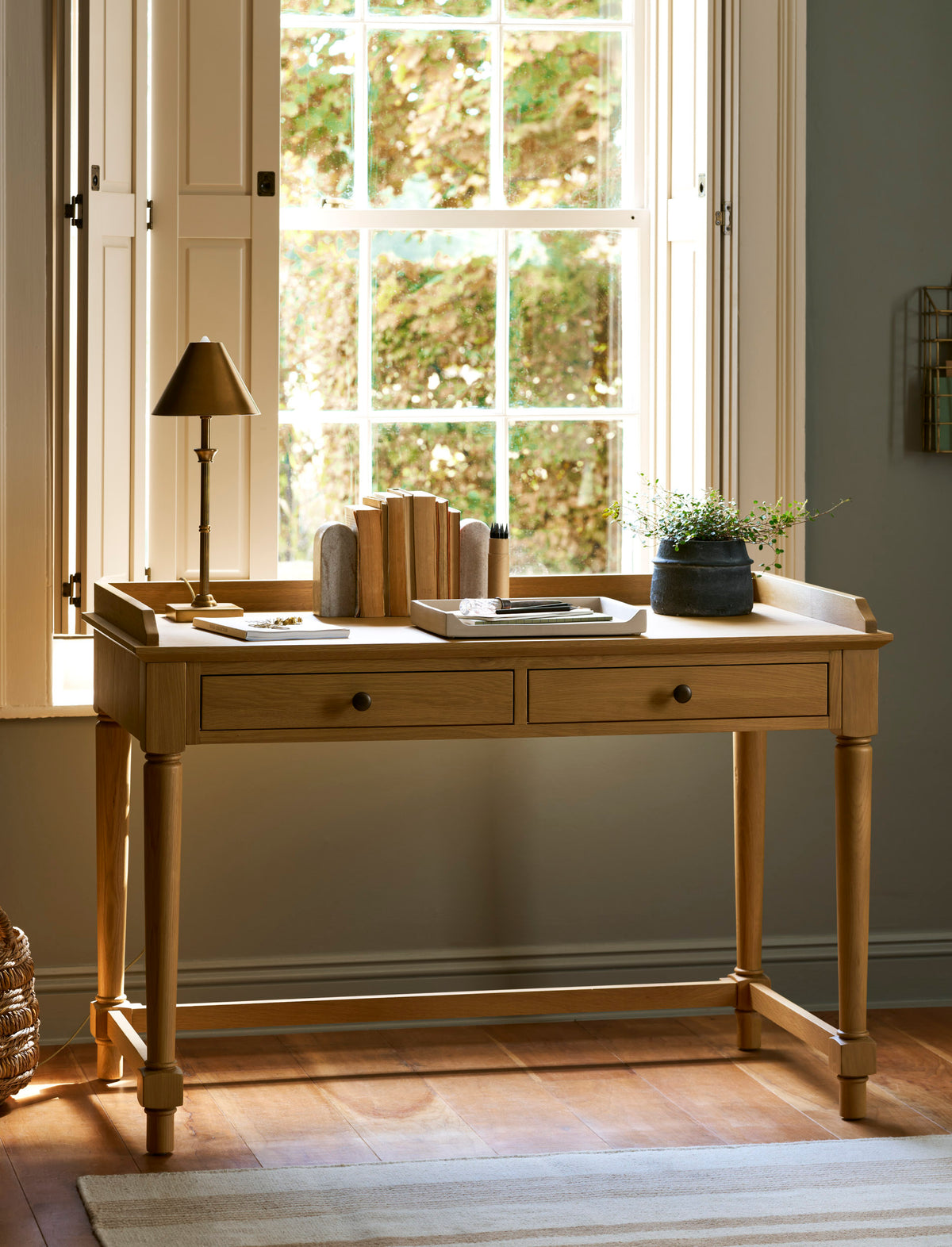 Rowley - Oak Desk