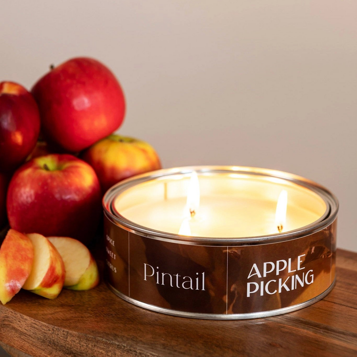 Triple Wick Candle - Apple Picking