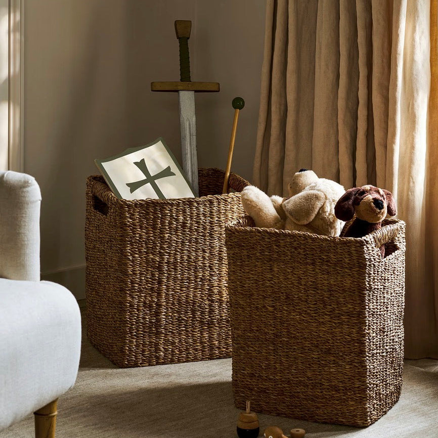 Seagrass - Storage Basket - Tall-Er