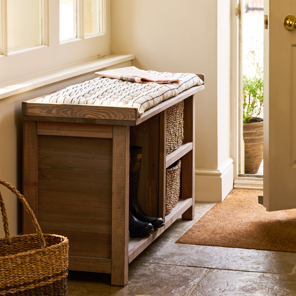 Fjall - Spruce Hallway Storage Bench
