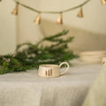 Hand Painted Tea Light Holder - Nordic Spruce