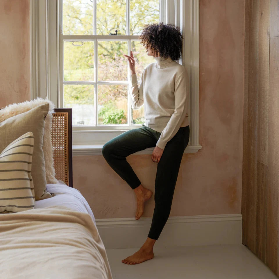 CHALK | LUCY JOGGERS | DARK OLIVE