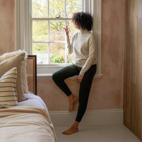 CHALK | LUCY JOGGERS | DARK OLIVE