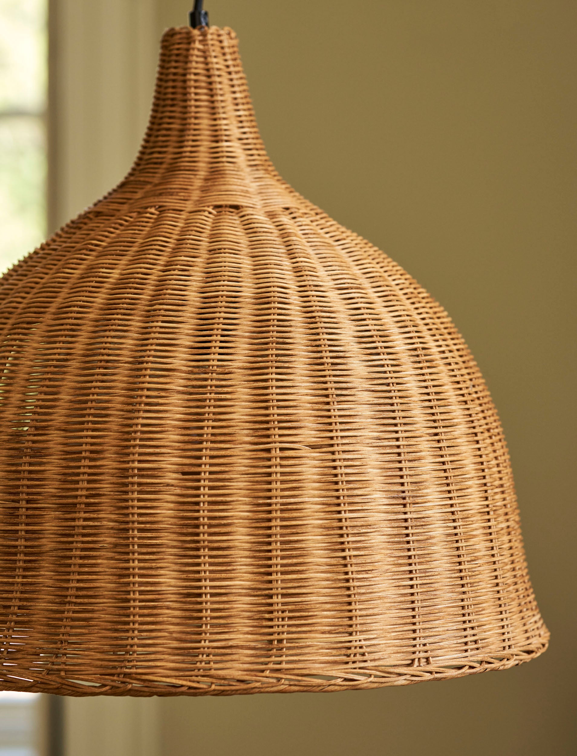 Moreton - Rattan Pendant Light - Large