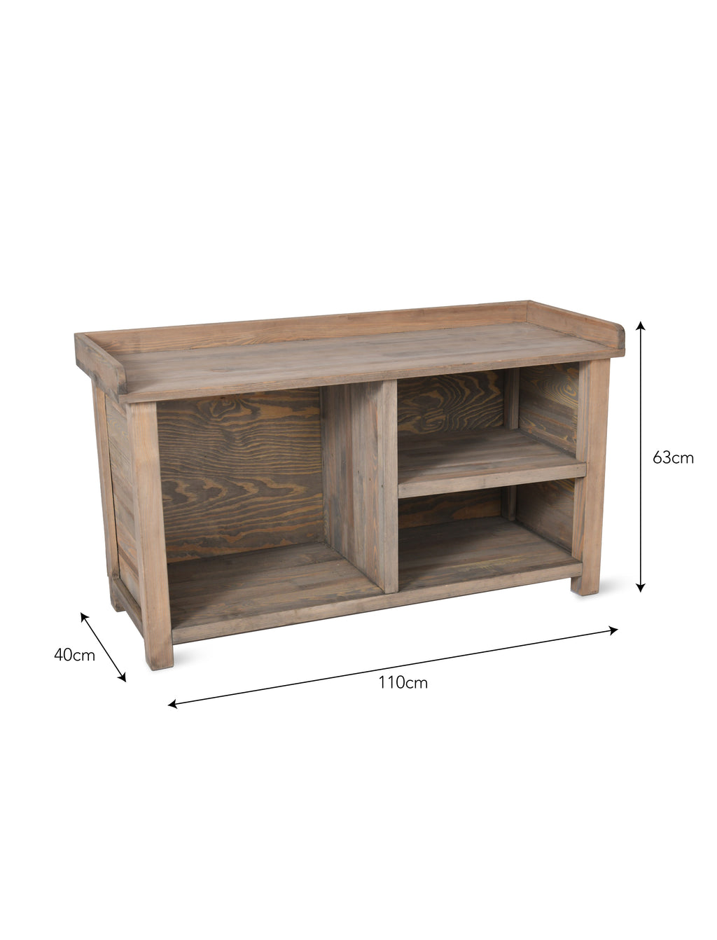 Fjall - Spruce Hallway Storage Bench