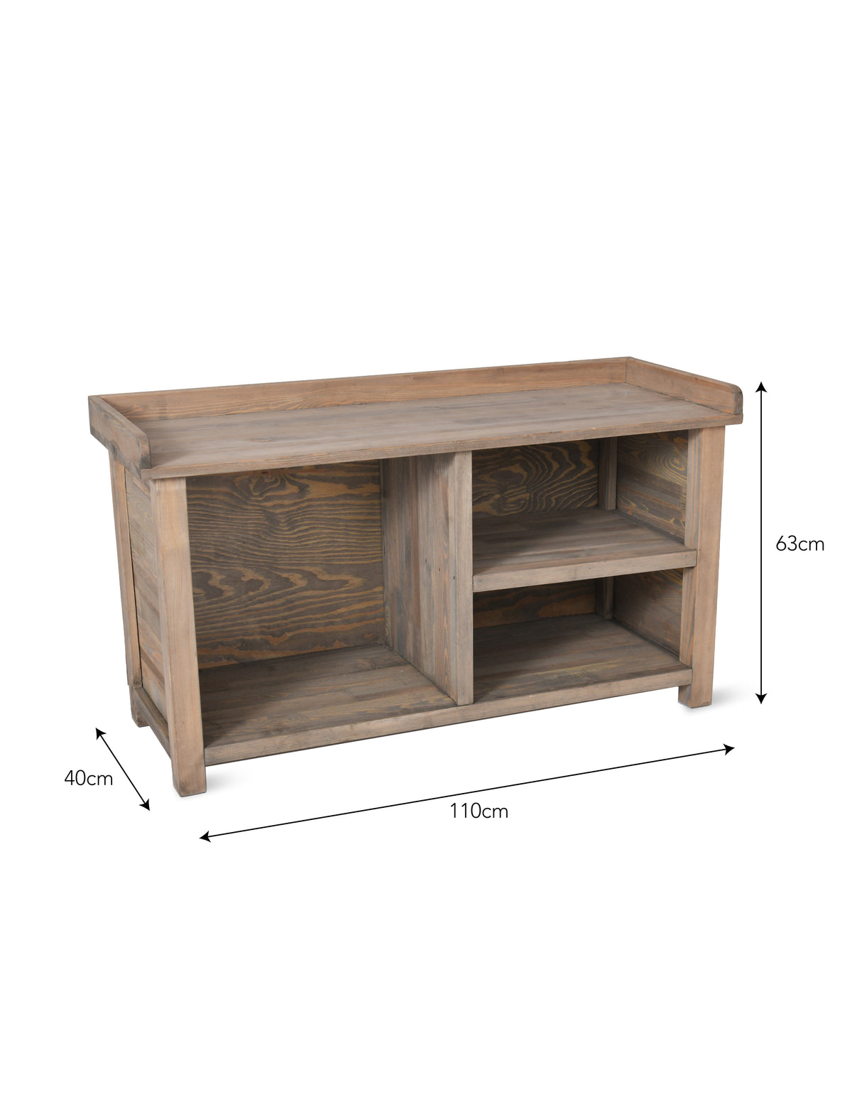 Fjall - Spruce Hallway Storage Bench