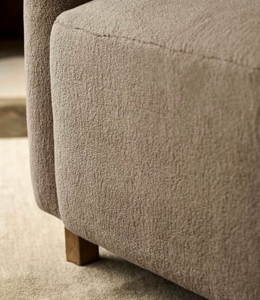 Hawkshead Shearling Armchair - Truffle