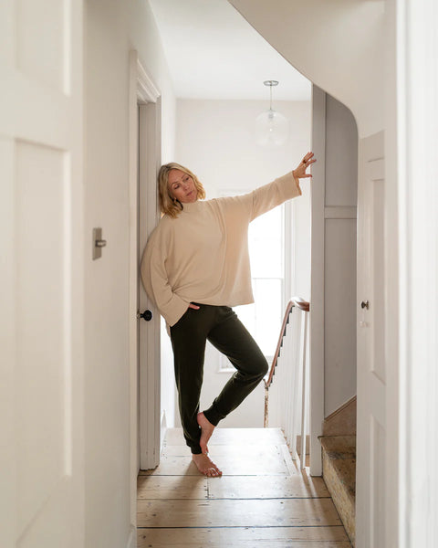 CHALK | LUCY JOGGERS | DARK OLIVE