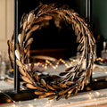 Castle Combe - Mistletoe Brass Wreath
