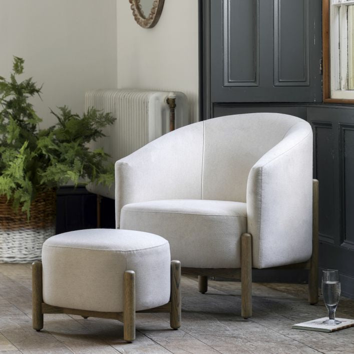 Copenhagen - Natural Footstool