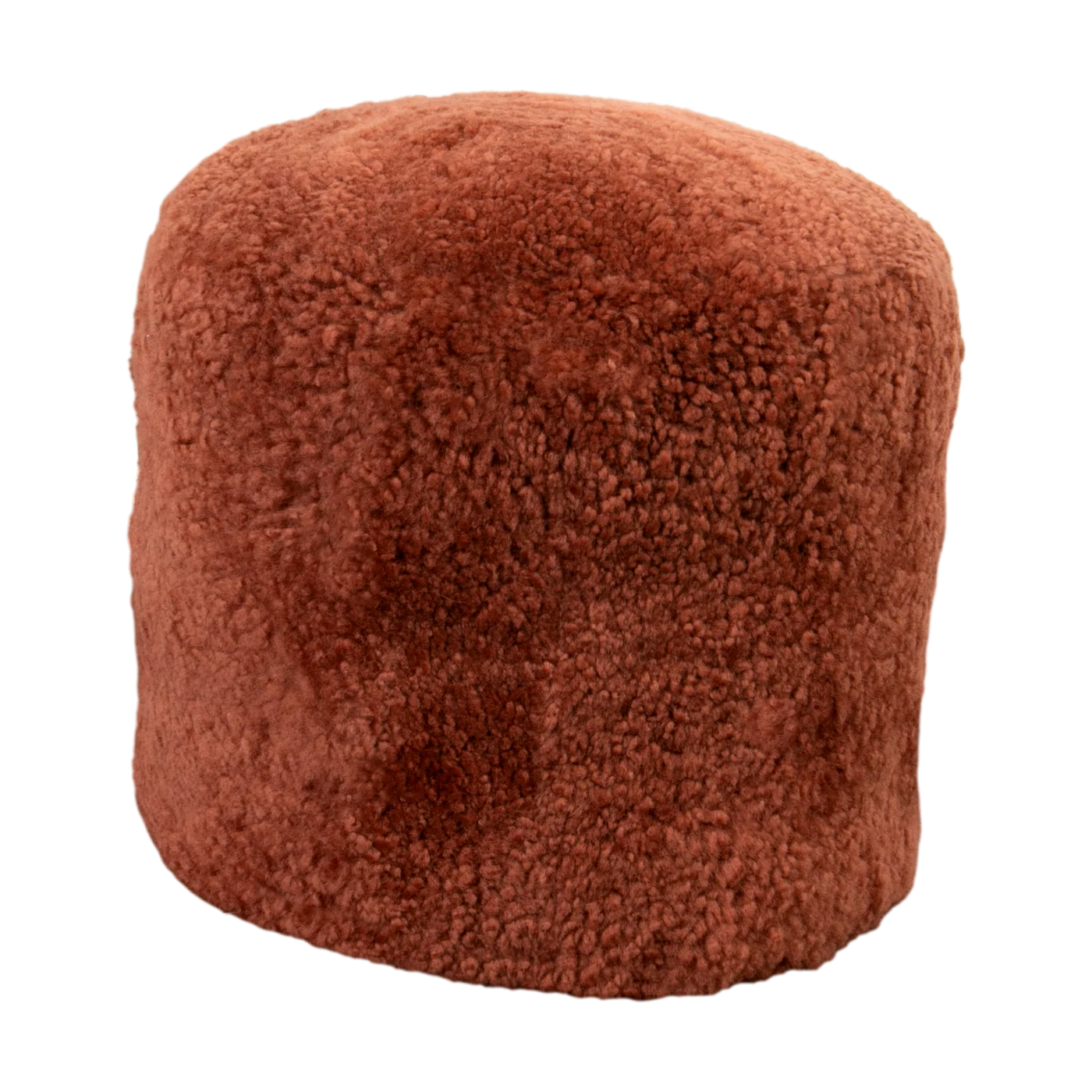 Sheepskin Pouffe - Nutmeg