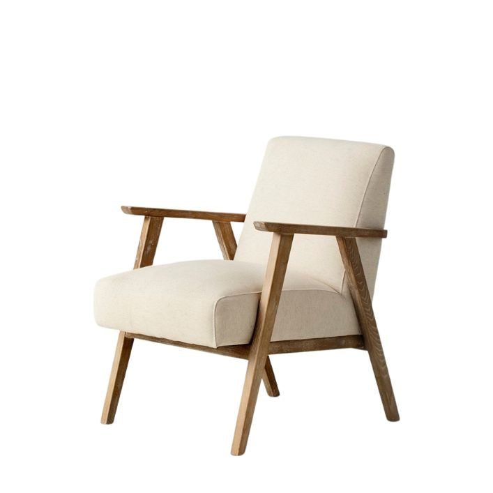 Helsinki - Armchair - Natural Linen