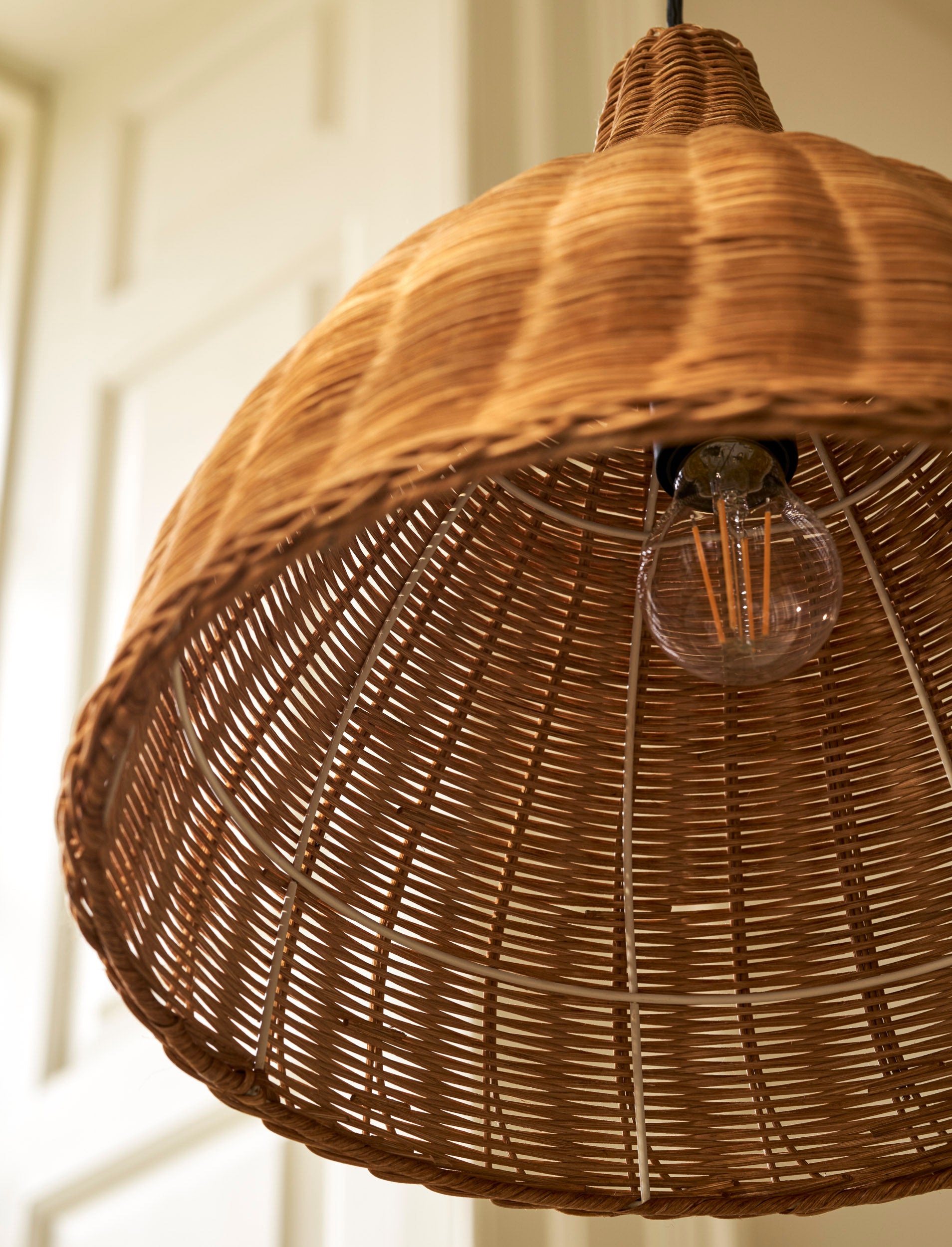 Moreton - Rattan Pendant Light - Large
