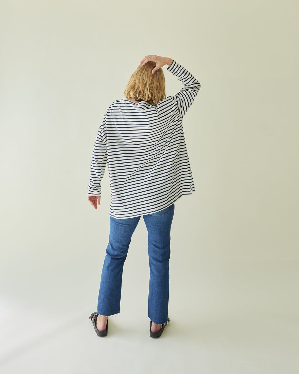Bryony Top by Chalk - Navy