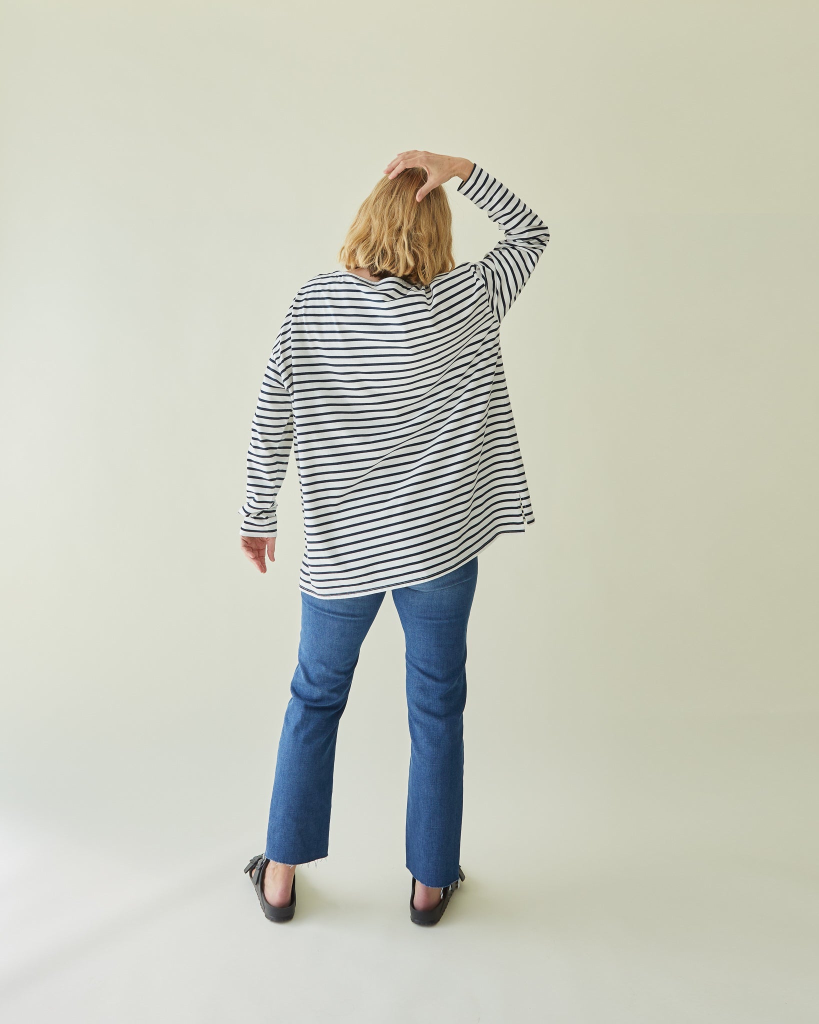Bryony Top by Chalk - Navy