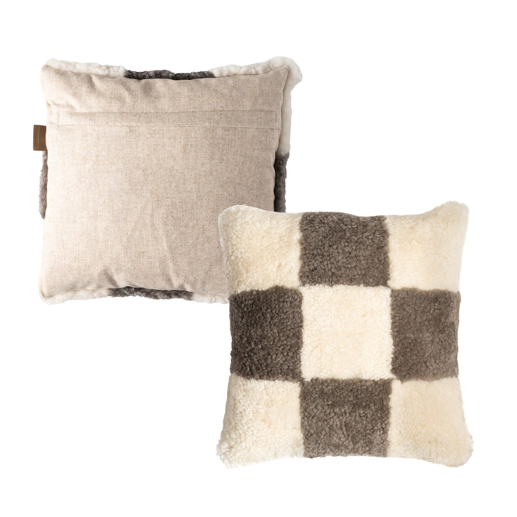 Sheepskin - Ruth Cushion - Stone