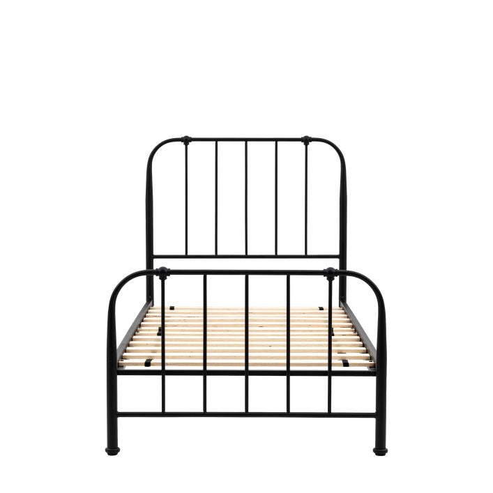 Antik - Single Bed - Black