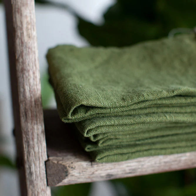 Swedish - Tea Towel - Jeep Green