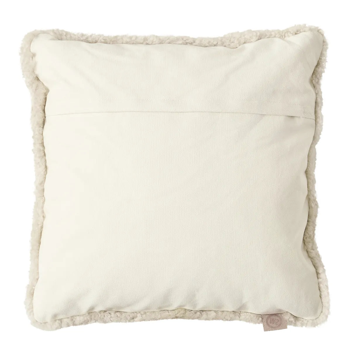Lars - Sheepskin Cushion - White