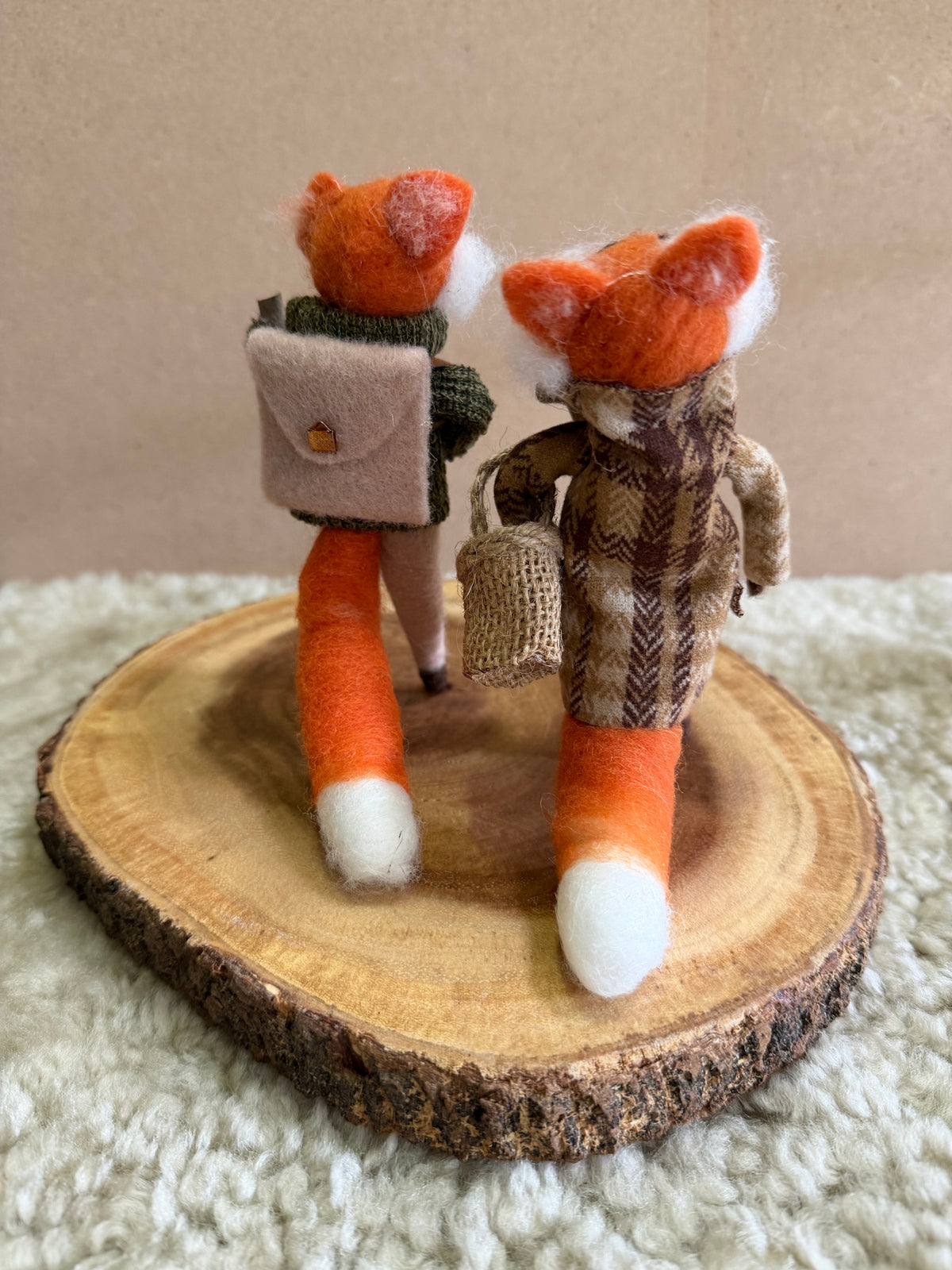 The Rambling Foxes Duo - Felt Decoration