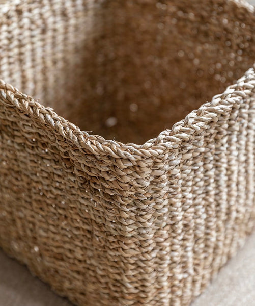 SEAGRASS | SQUARE STORAGE BASKET