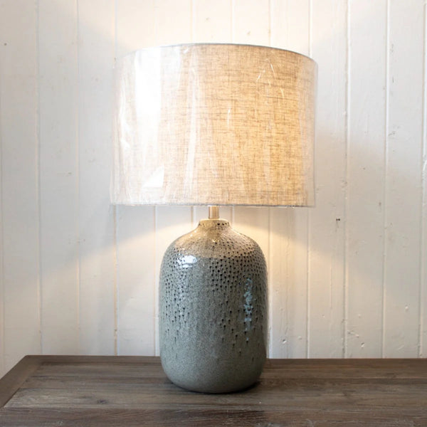 CARBIS BAY | DENBY BLUE TABLE LAMP